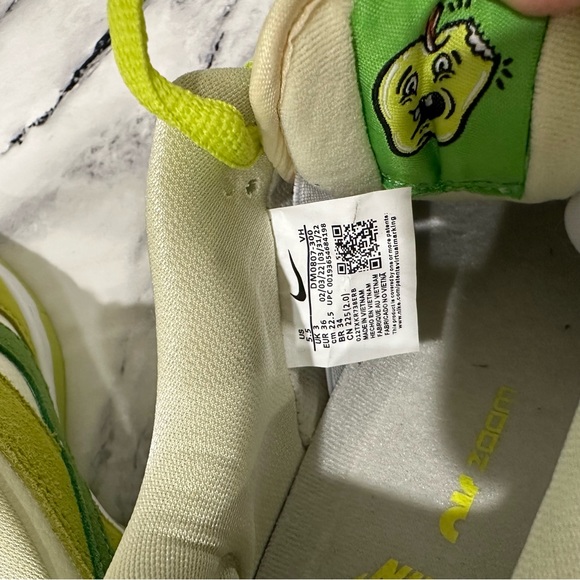 Nike Dunk SB Low Green Apple women size 5.5 Limited Edition - Picture 7 of 10